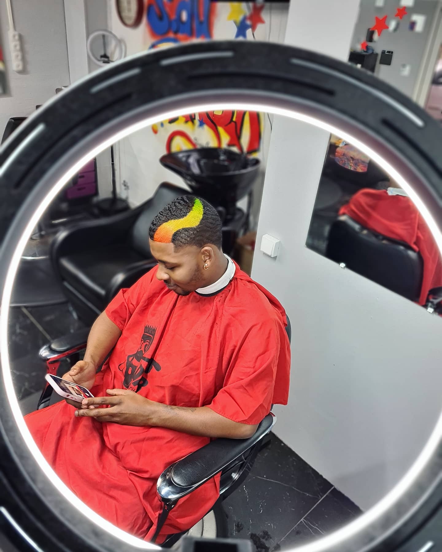 Dégradé design rasoir S.DY BARBER