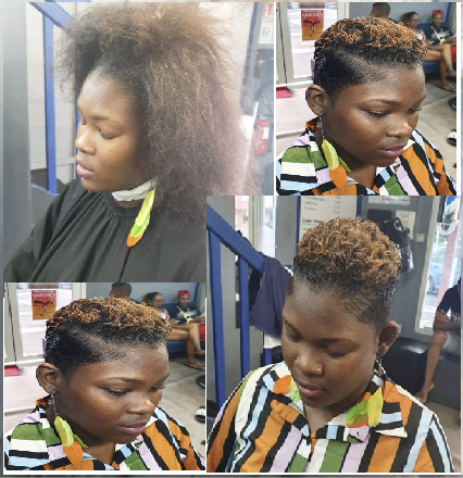 Coupe transformation femme